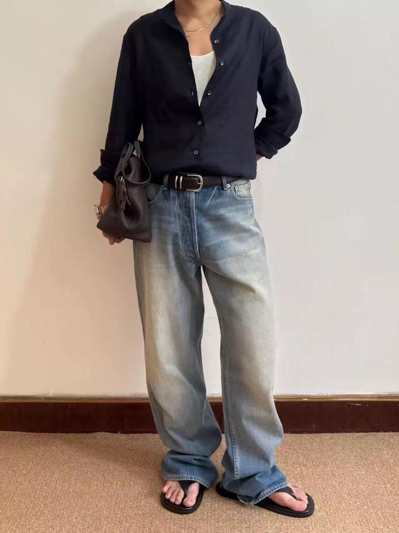 AURALEE 24AW ライトブルーストレートデニム 3サイズ - メルカリ