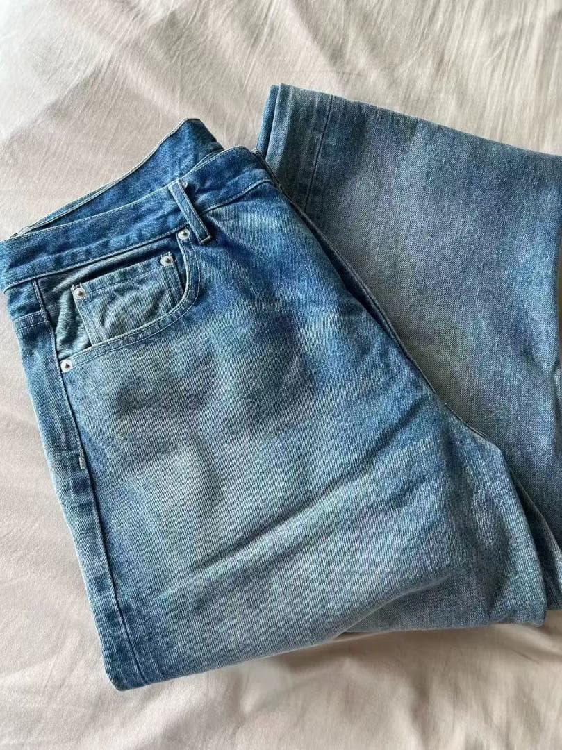 AURALEE 24AW ライトブルーストレートデニム 3サイズ - メルカリ