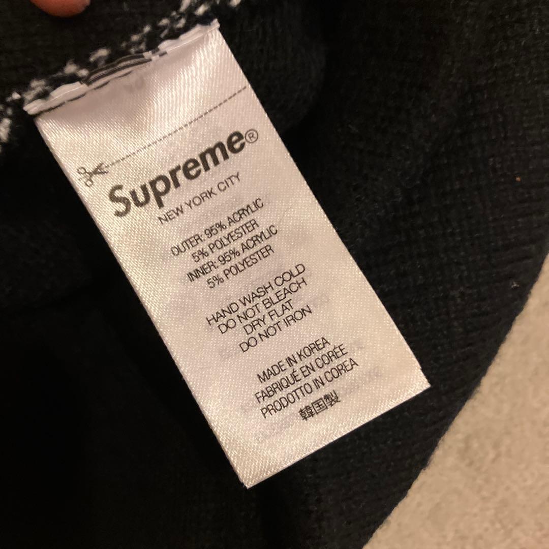 Supreme クロスロゴ ニット帽