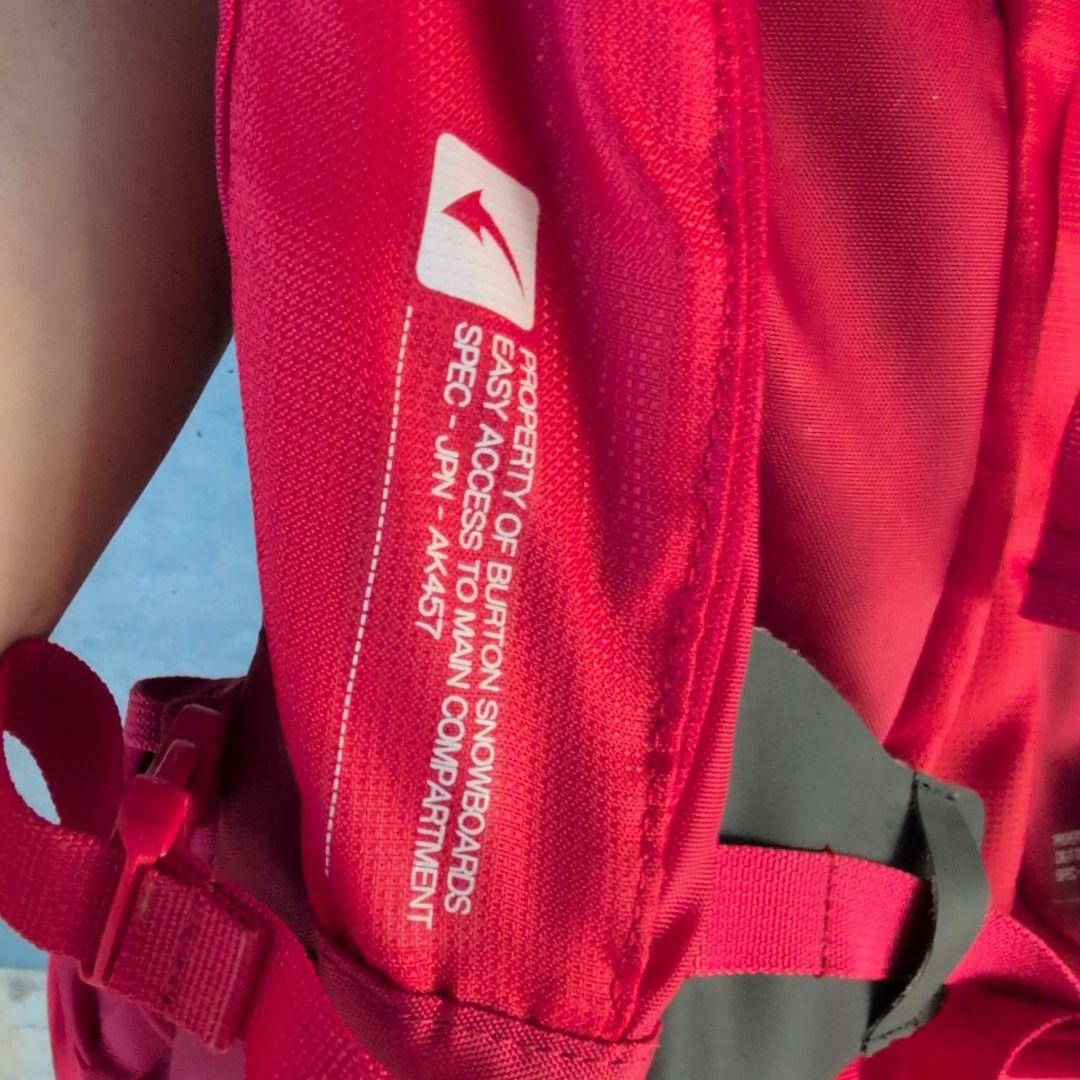 BURTON ak457 ザック バックパック バックカントリー 赤 M10998411