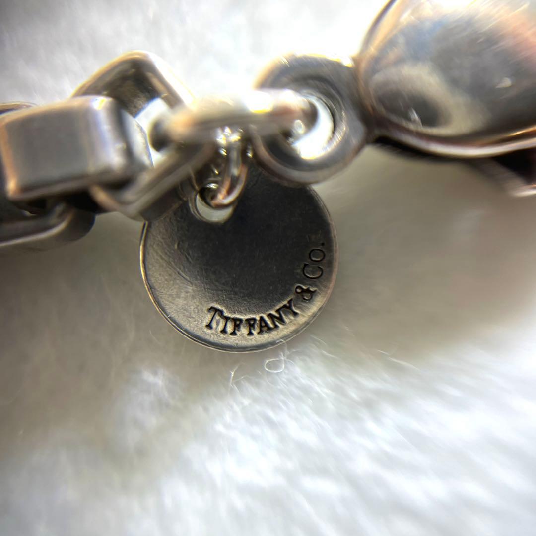 【T】Tiffany & Co.ベネチアンシルバー チェーンブレスレット