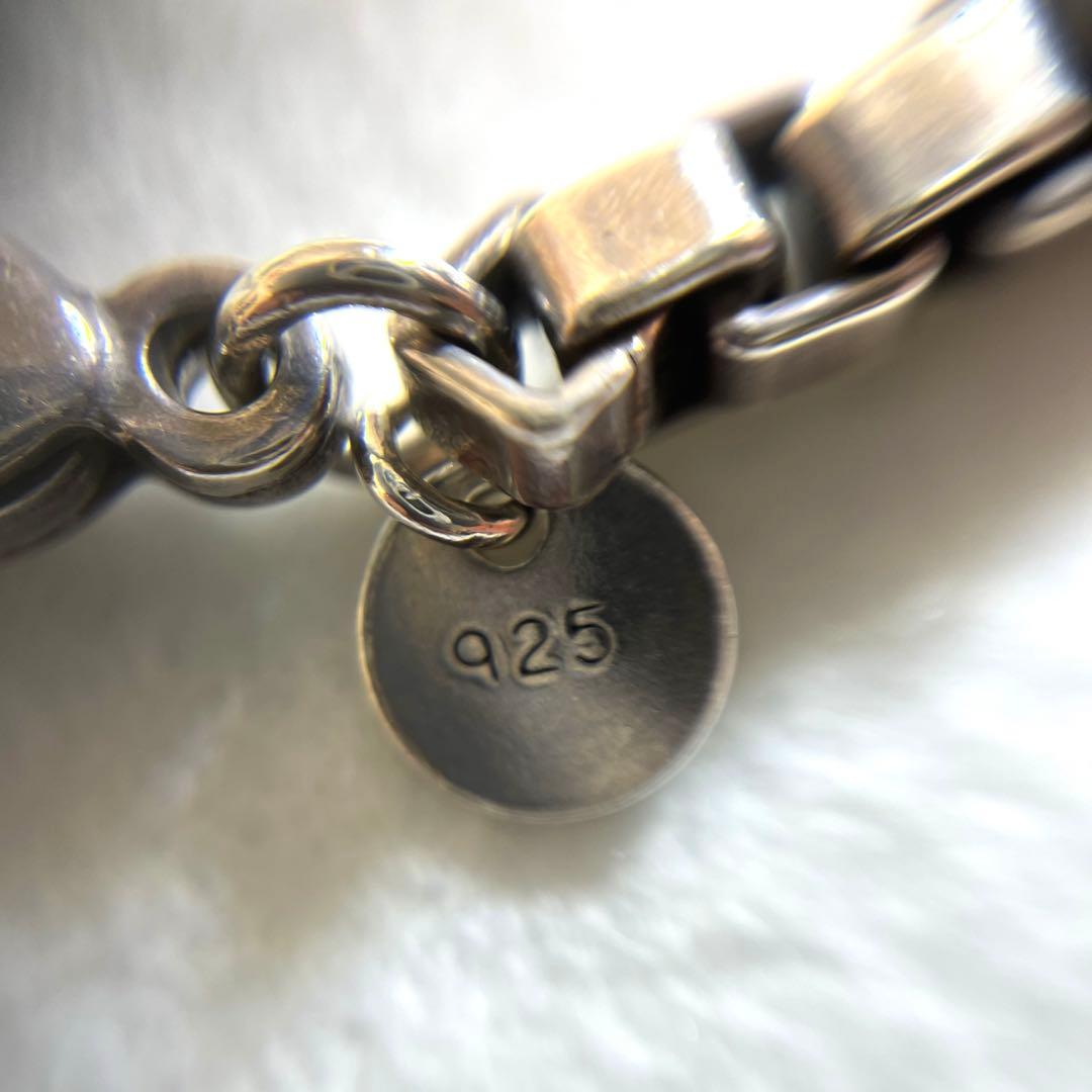 【T】Tiffany & Co.ベネチアンシルバー チェーンブレスレット