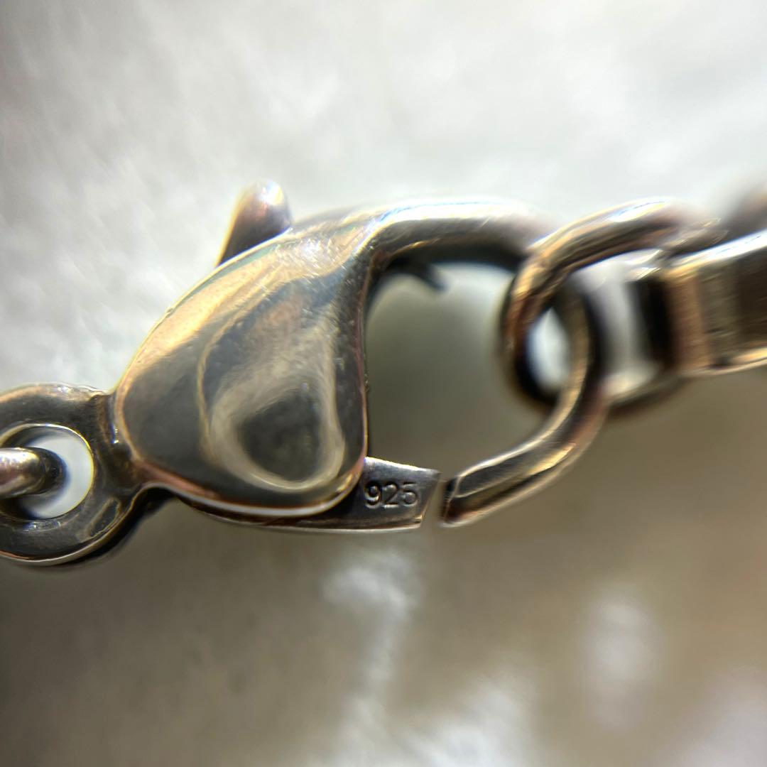【T】Tiffany & Co.ベネチアンシルバー チェーンブレスレット