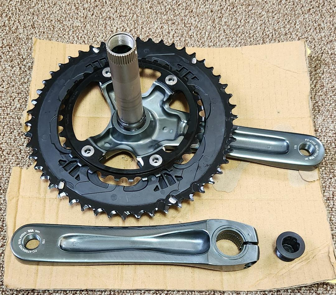 ティアグラ4700 コンポスプロケット付き