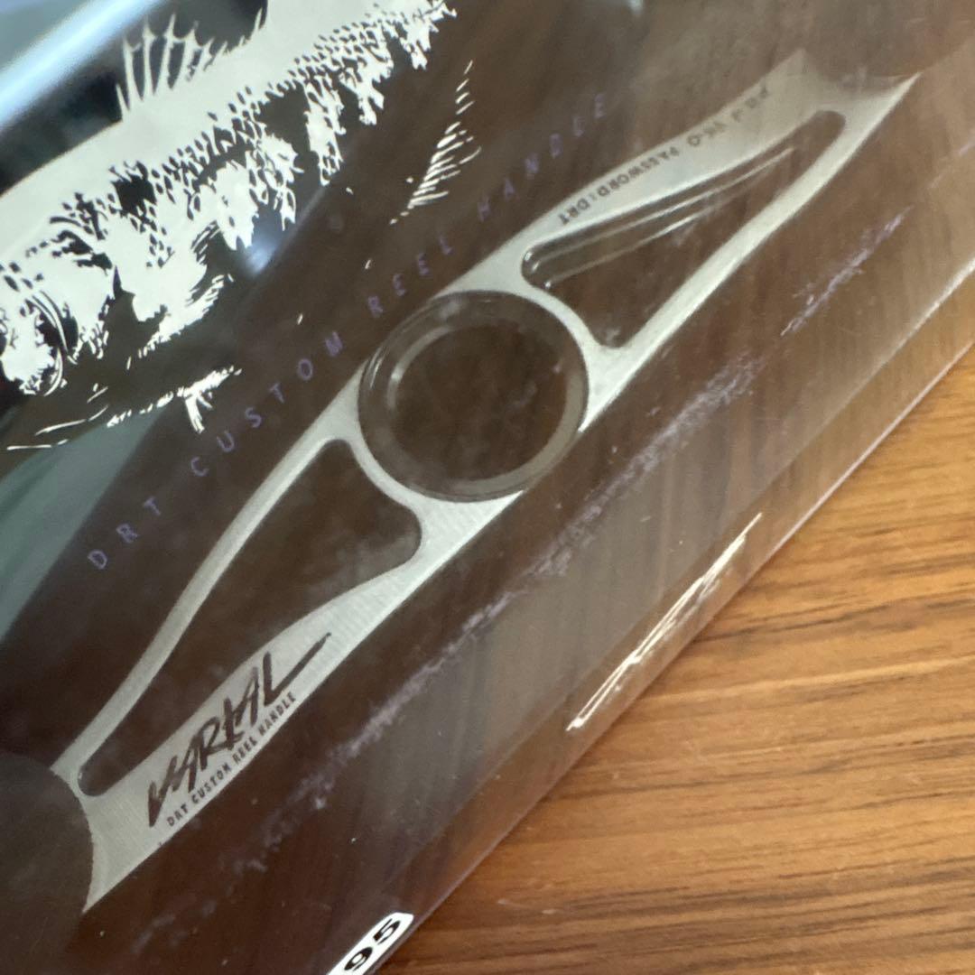 ☆新作☆新品☆DRT　バリアルハンドル95　ブラック×ホワイト　カルフォームノブ