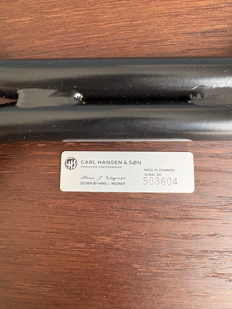 希少　チェア　CH88T スモークド