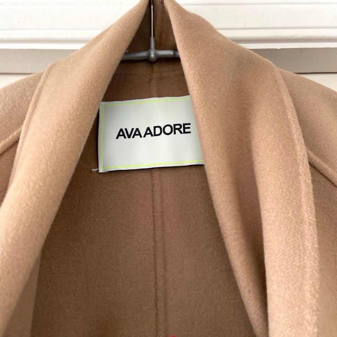 美品‼︎ AVAADORE ショールカラーコートキャメル イエナ エストネーション