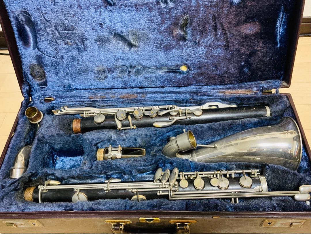 NOBLET（ノブレ）フランス バスクラリネット - メルカリ