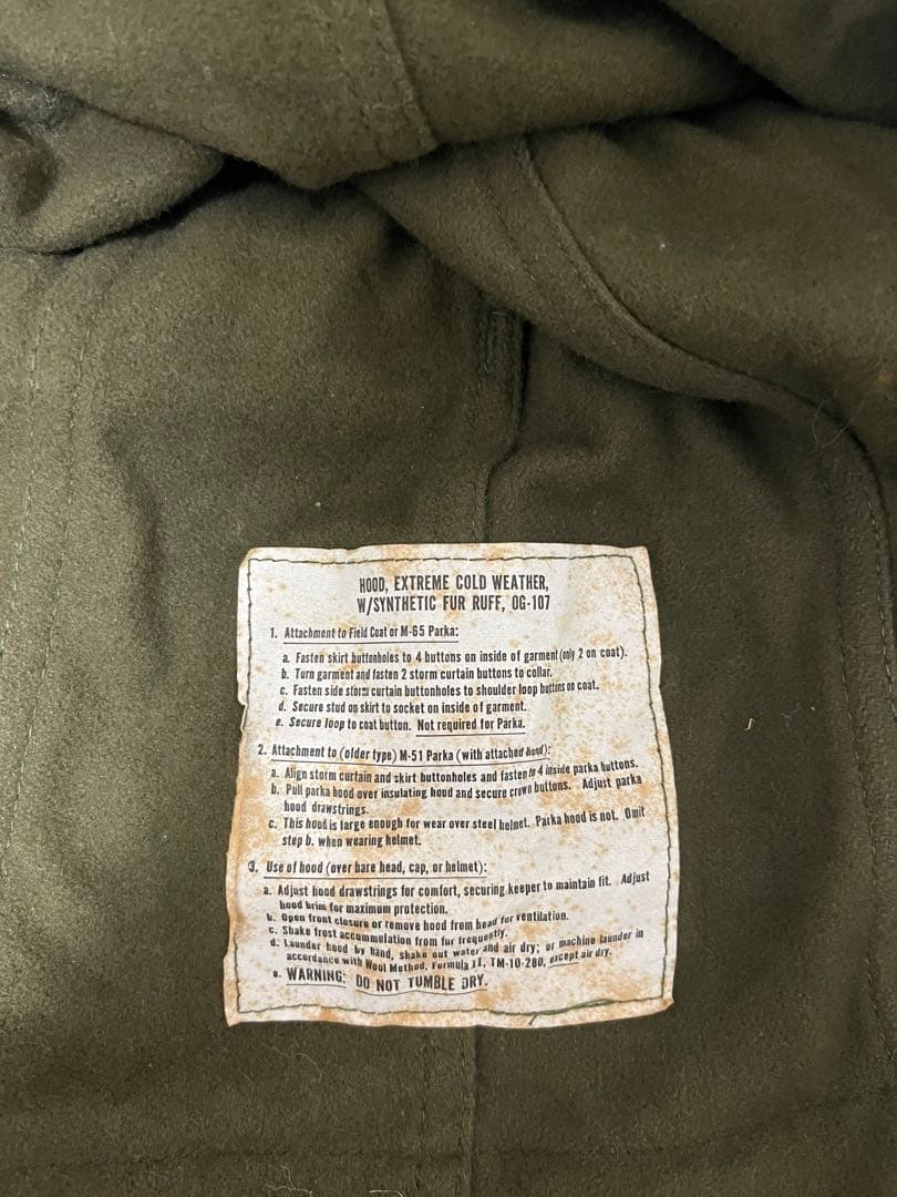 m65 フィッシュテールパーカ モッズコート フルセット