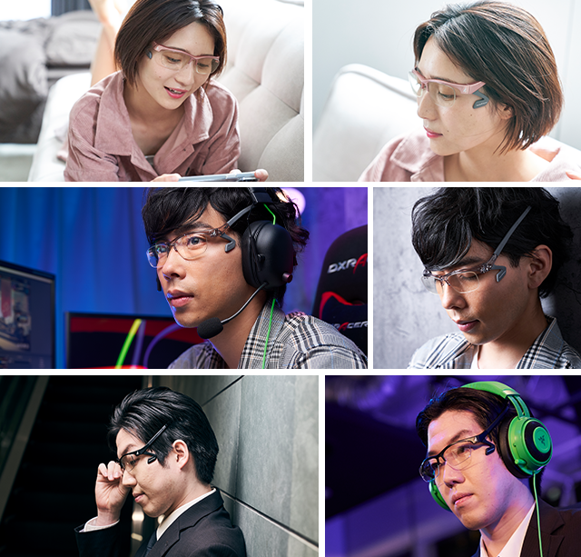 鼻・耳を痛みや圧迫感から解放！ゲーミンググラス HawkEye【極上のかけ