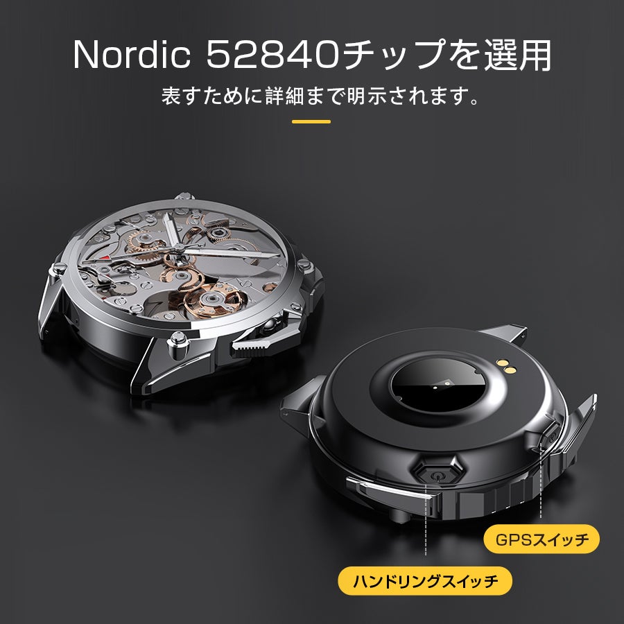 スマートウォッチ革命！GPS搭載で、見た目と実用性を兼ねる「W8」新