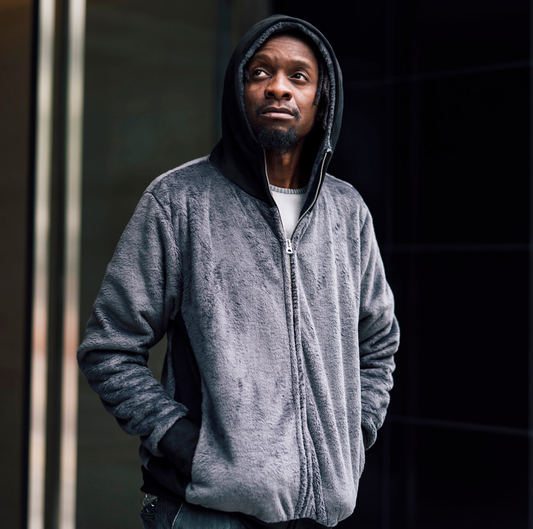 極上のぬくもり×ふわふわ感を実現する両面ファー【爆炎】ハイネック