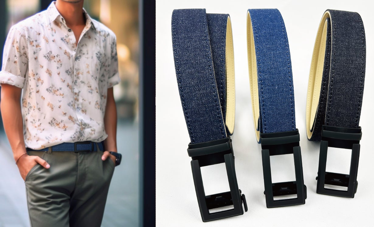 マクアケ限定！「まるで履きたくなる」デニム×レザーを組み合わせた高