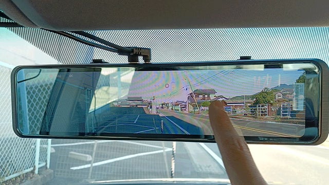 圧倒的4K超高画質SONY製センサー搭載！新型ミラー型ドライブレコーダー