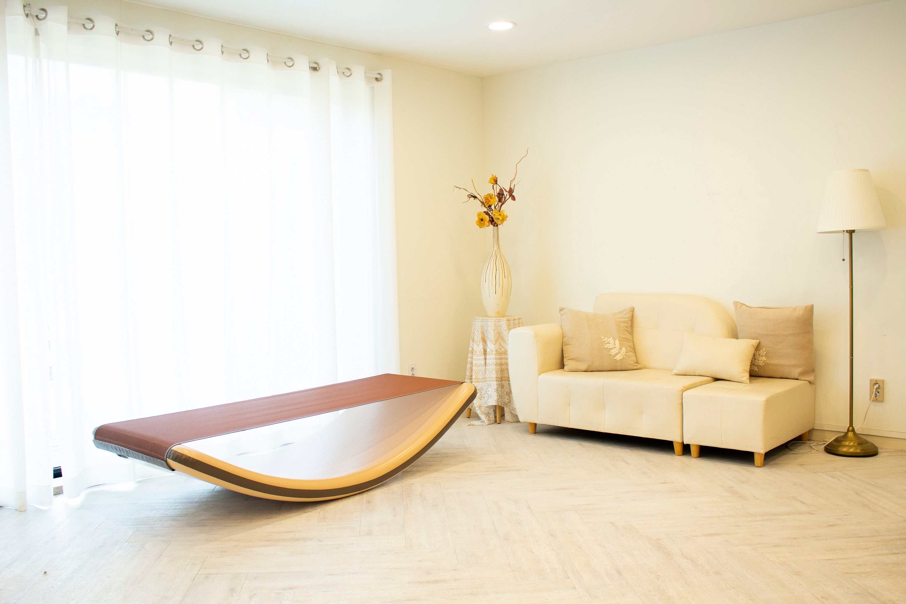 人間工学的に追求した寝心地【組立てないハンモック】| プレミアムair