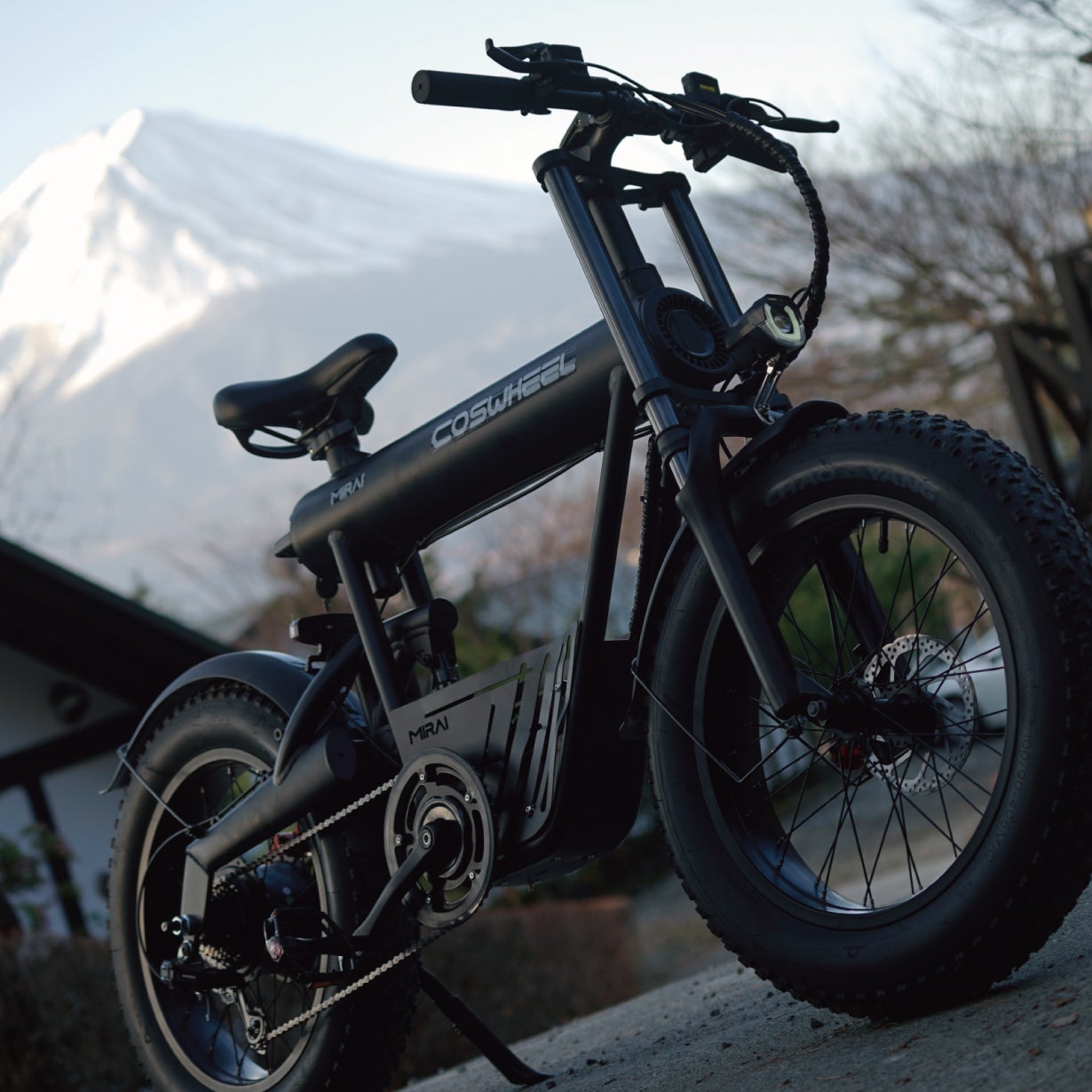 心動かされるE-BIKE｜COSWHEEL MIRAI 電動アシスト自転車｜マクアケ