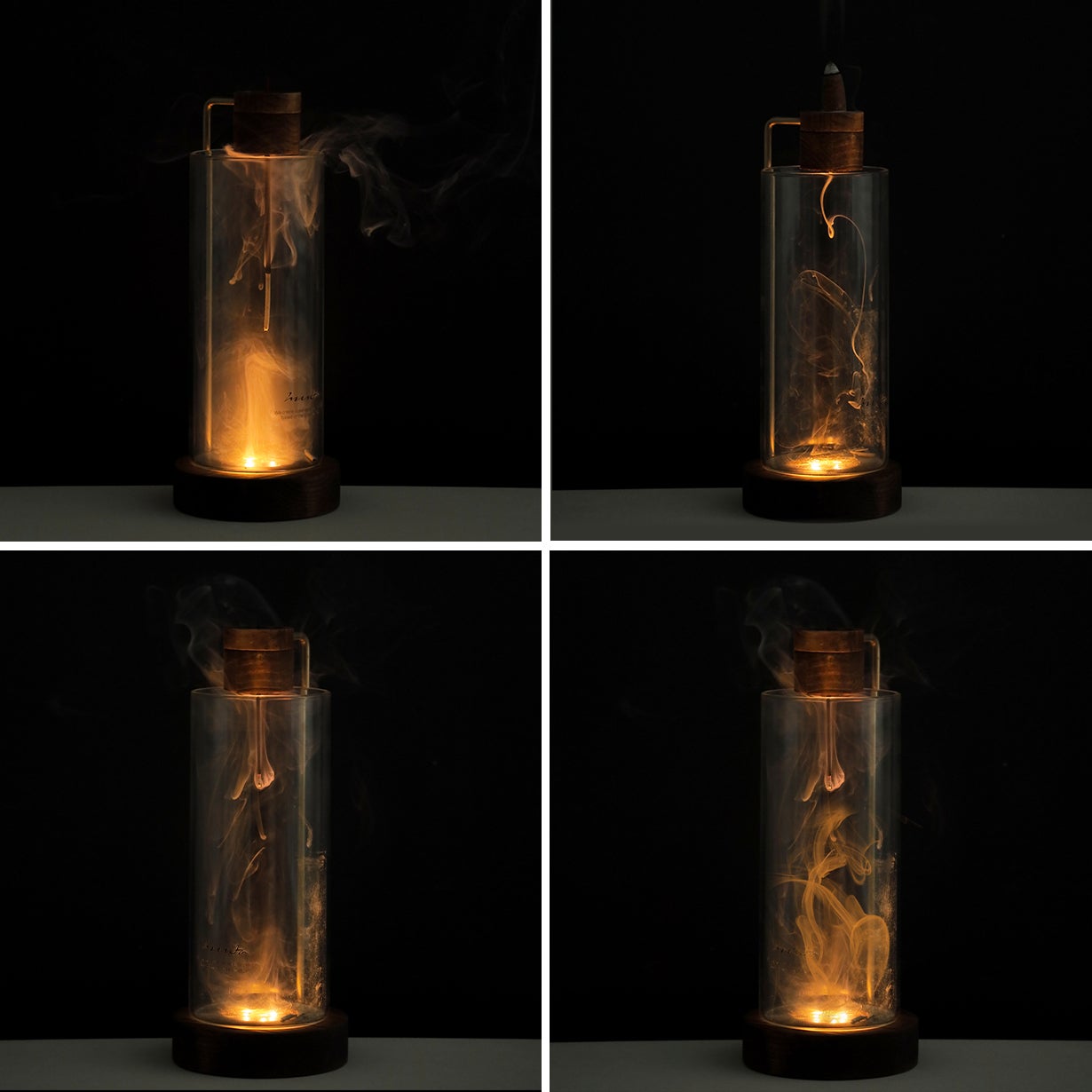 スモーク・香り・ライトの三重奏！煙の動きを楽しむおしゃれなイン