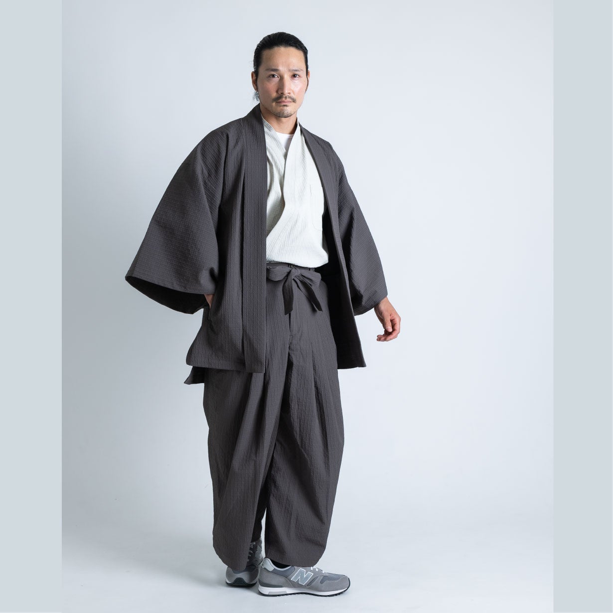 しじら織「袴s」2025SS_羽織・上着・パンツの3点セット – Makuake STORE
