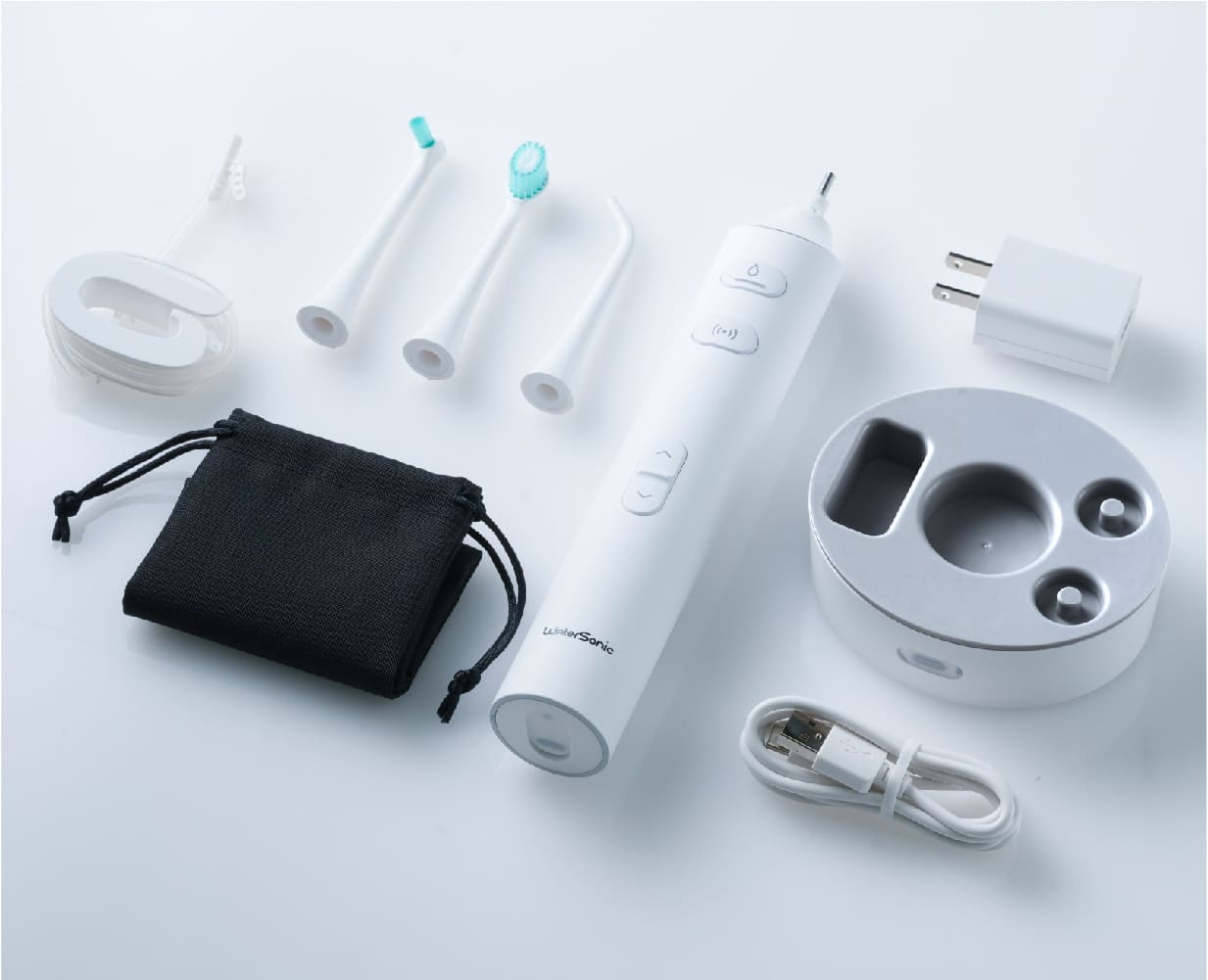 ジェット水流と音波振動の同時洗浄 】全ての汚れを1台で、1度に落とす