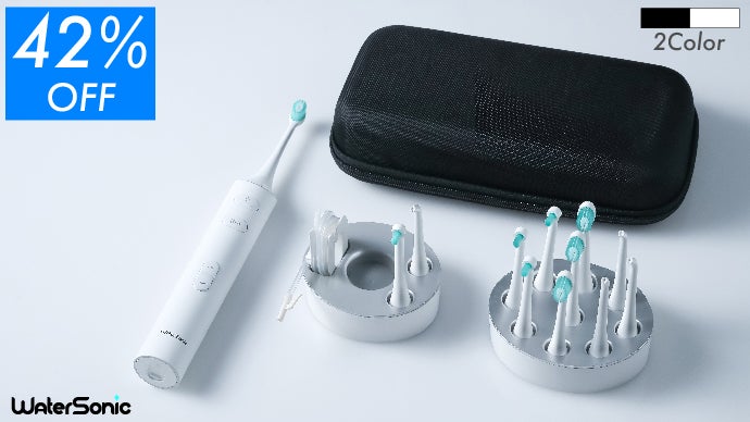 ジェット水流と音波振動の同時洗浄 】全ての汚れを1台で、1度に落とす