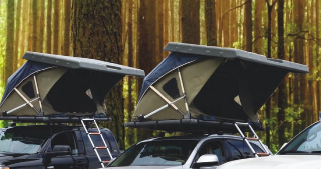 3分で完成！場所を選ばないテントで簡単キャンプ！電動開閉機能付き