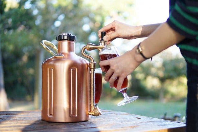 本格クラフトビールを自宅で、アウトドアで！小型ビアサーバーが日本