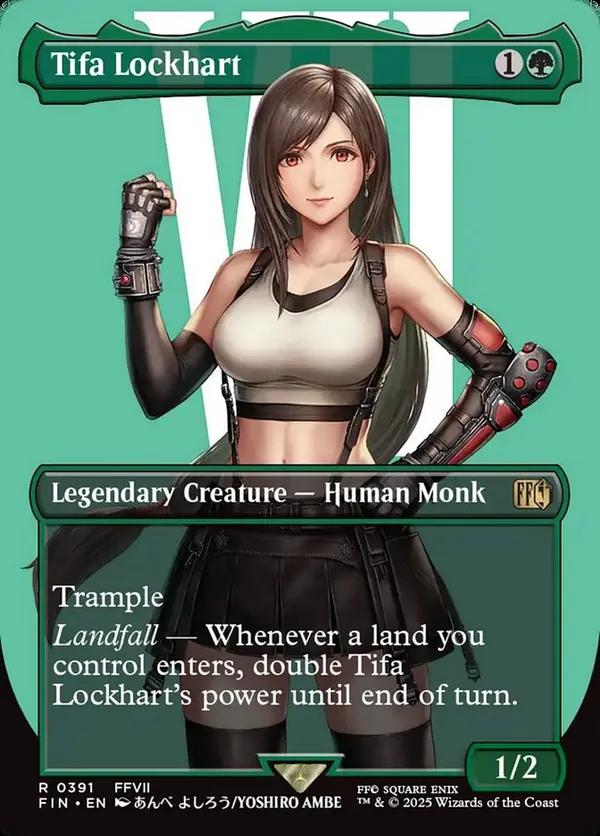 Tifa Lockhart (Borderless) • Universes Beyond: Final Fantasy (FIN