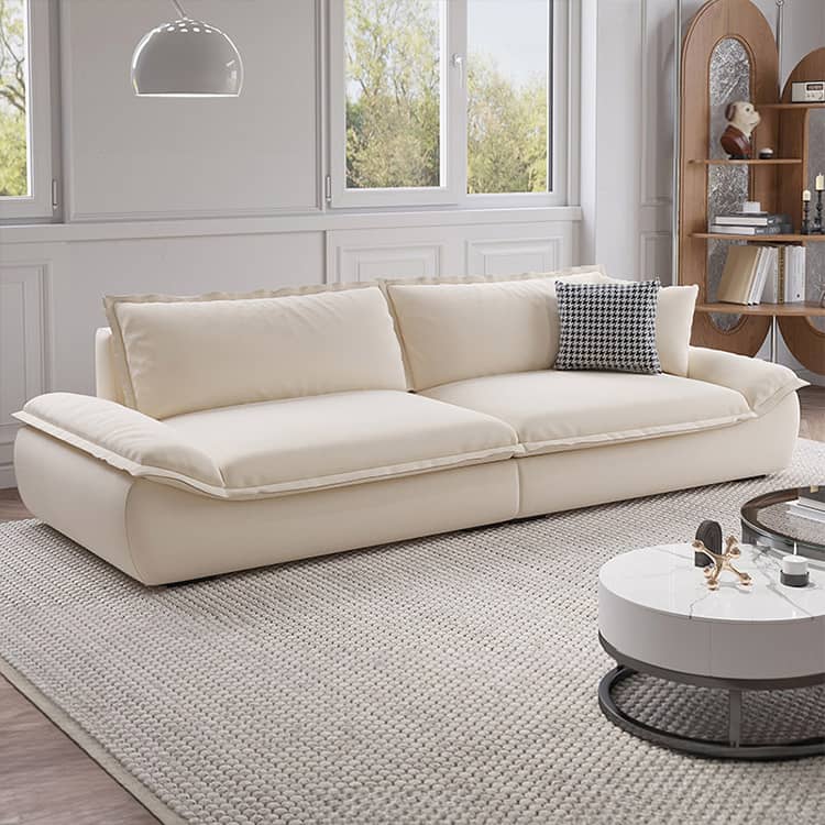 巡査部長☆【ベージュ】ソファベッド 組立て不要 二人/三人掛け