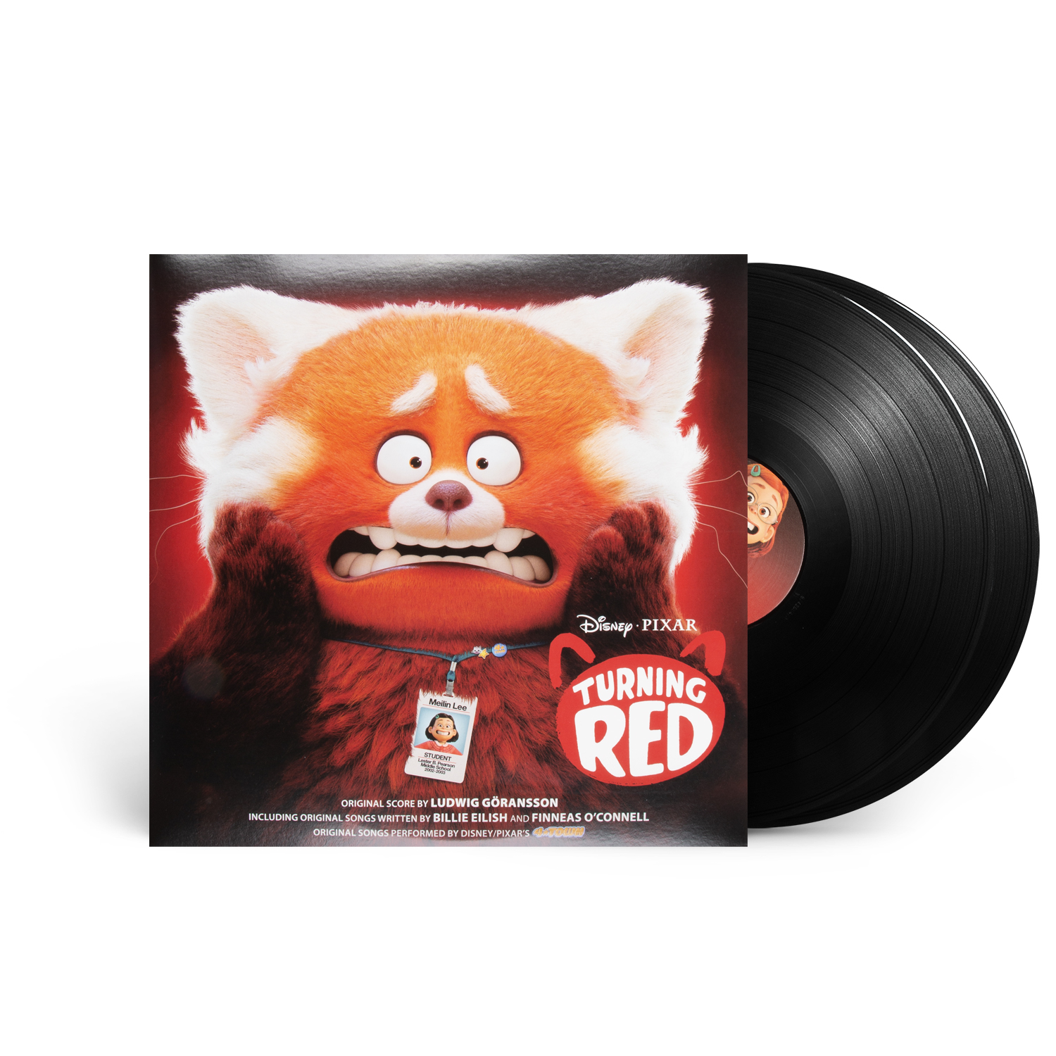 Turning Red 2-LP Black Vinyl | Shop the Disney Music Emporium