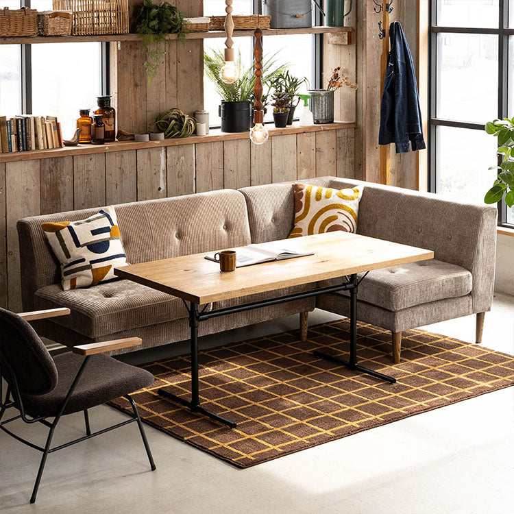 グレスソファ 2人掛け肘無 木脚 | 家具・インテリア通販サイト CRASH