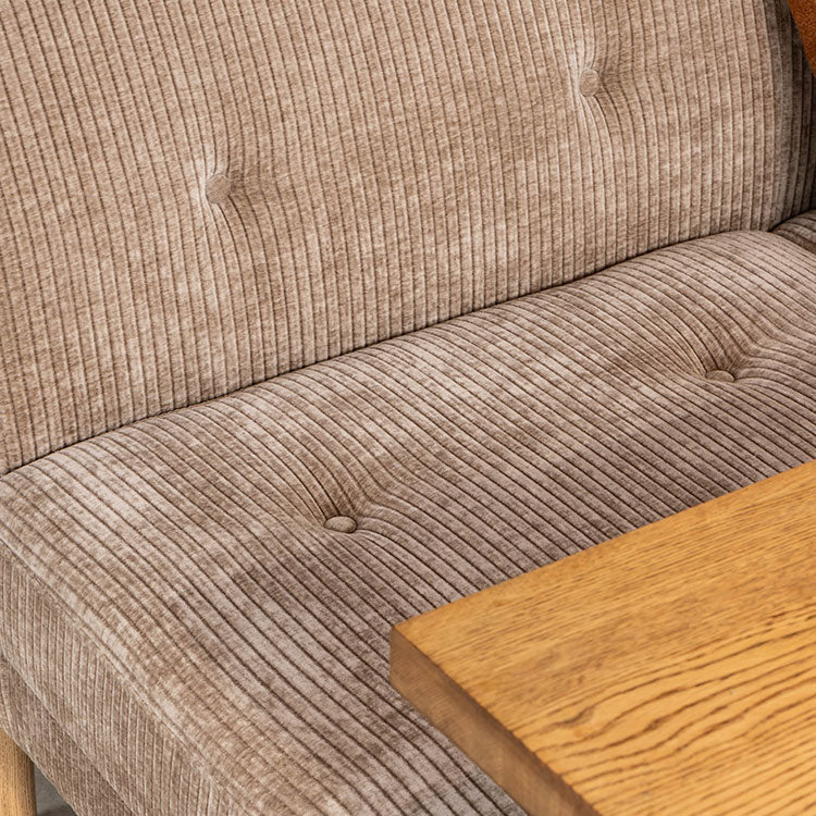 グレスソファ 2人掛け肘無 木脚 | 家具・インテリア通販サイト CRASH