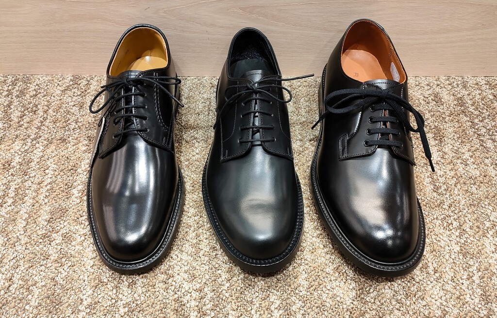 比較】丸めクラシカルなプレーントウ3選 | 靴のリーガル