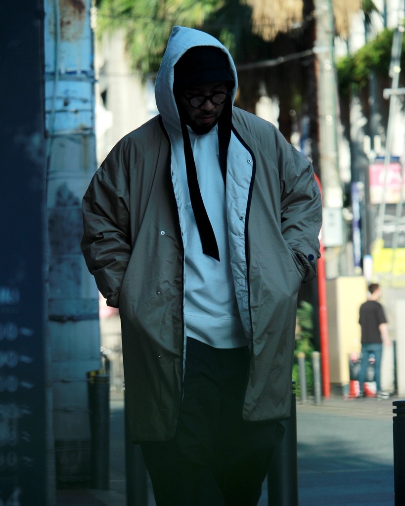 希少】 SUNSEA DOUBLE FACE COAT GARDEN別注 希少】 SUNSEA DOUBLE