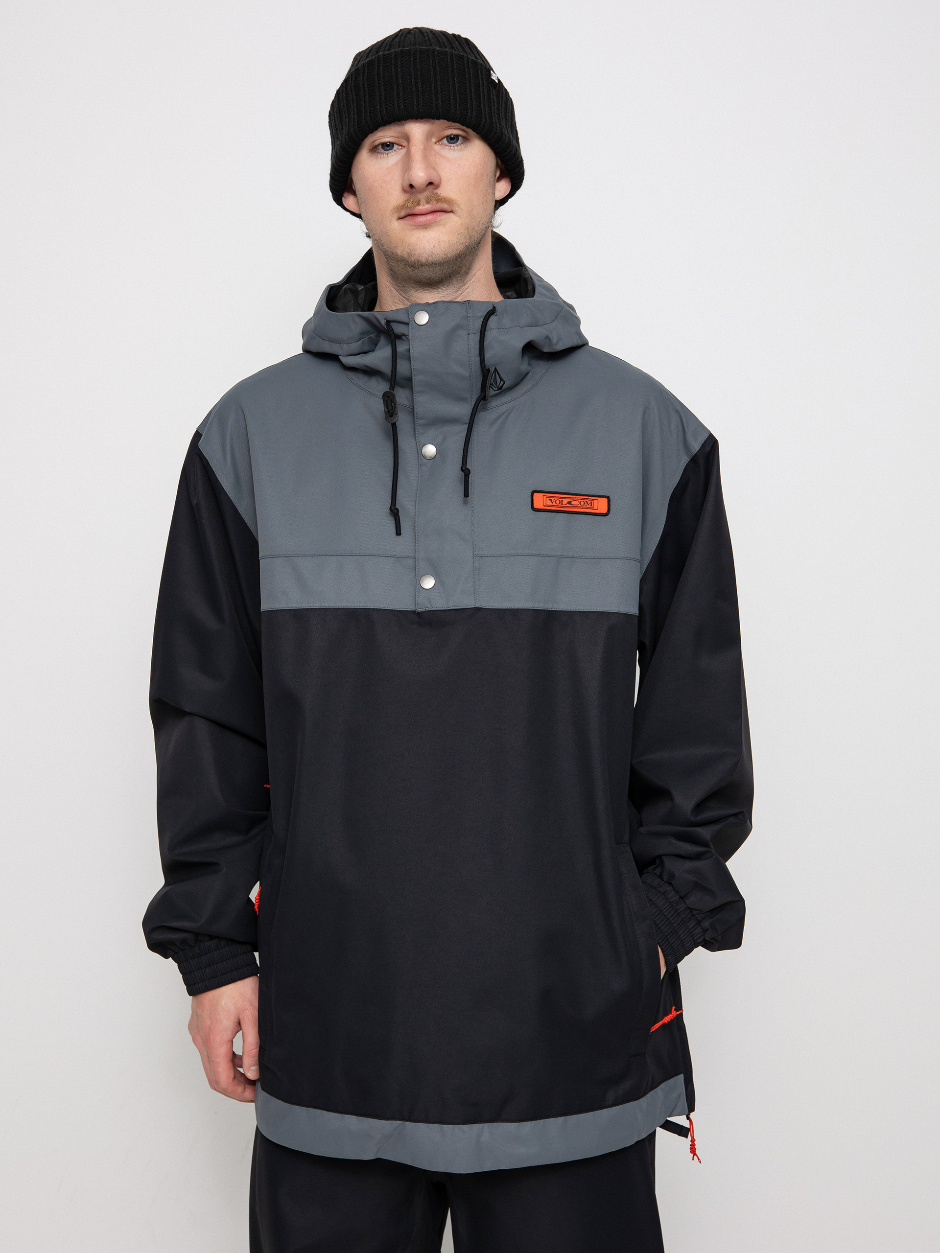 Volcom Longo Pullover Snowboard jacket - black (black)