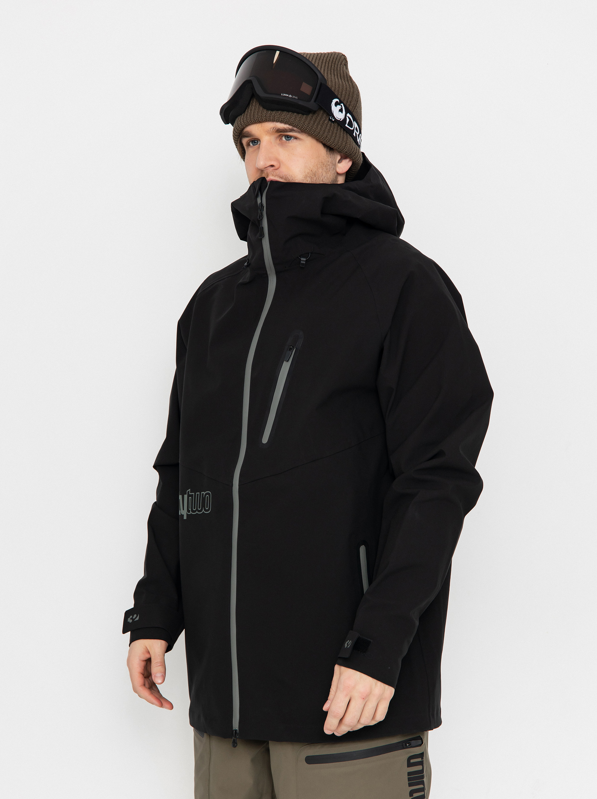 ThirtyTwo Snowboard jacket Grasser - black (black)