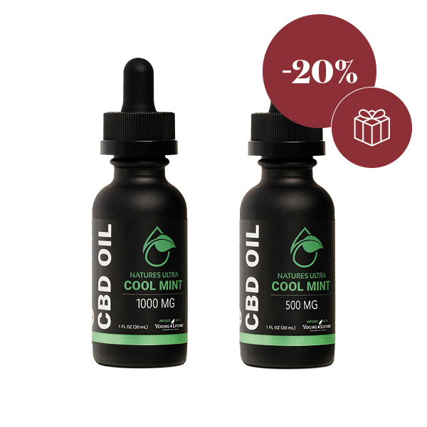 ヤングリビング CBDオイルクールミント 500MG CBD コレクション｜前回