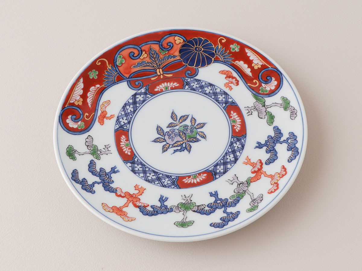 源右衛門窯 古伊万里風松絵 皿 / げんえもんがま 古伊万里風松絵 皿