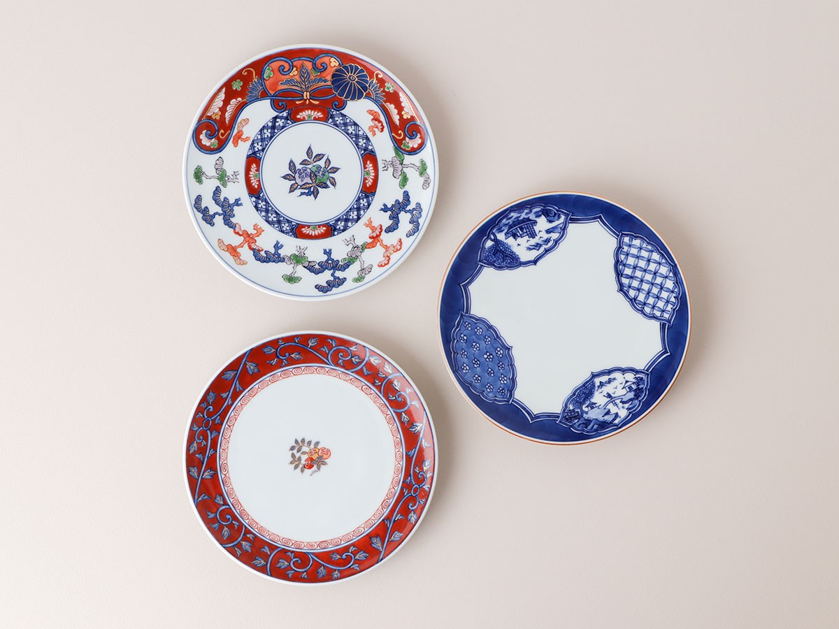 源右衛門】古伊万里の伝統 日本の名窯 舘林源右衛門作 祥瑞手松竹梅文