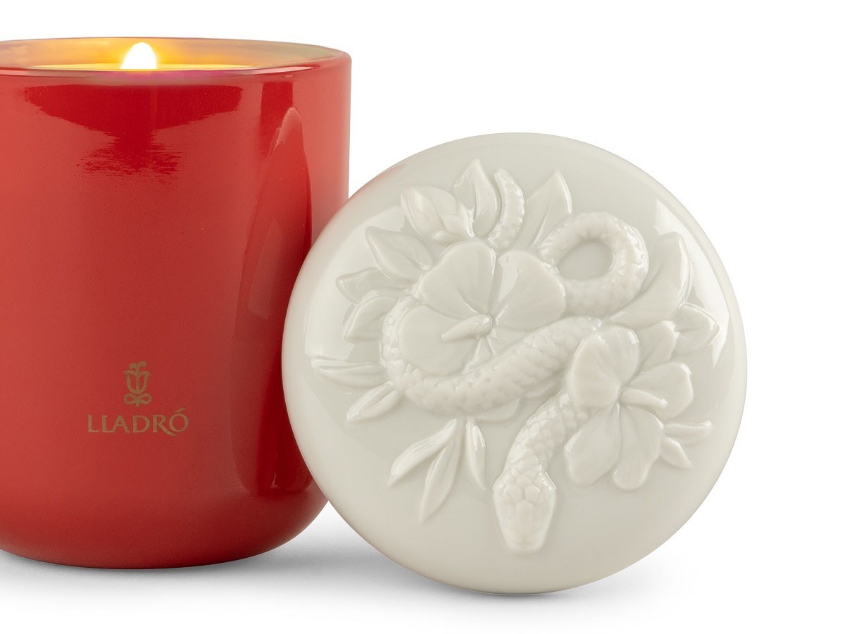 LLADRO Snake Candle / リヤドロ スネーク キャンドル 神秘の東洋