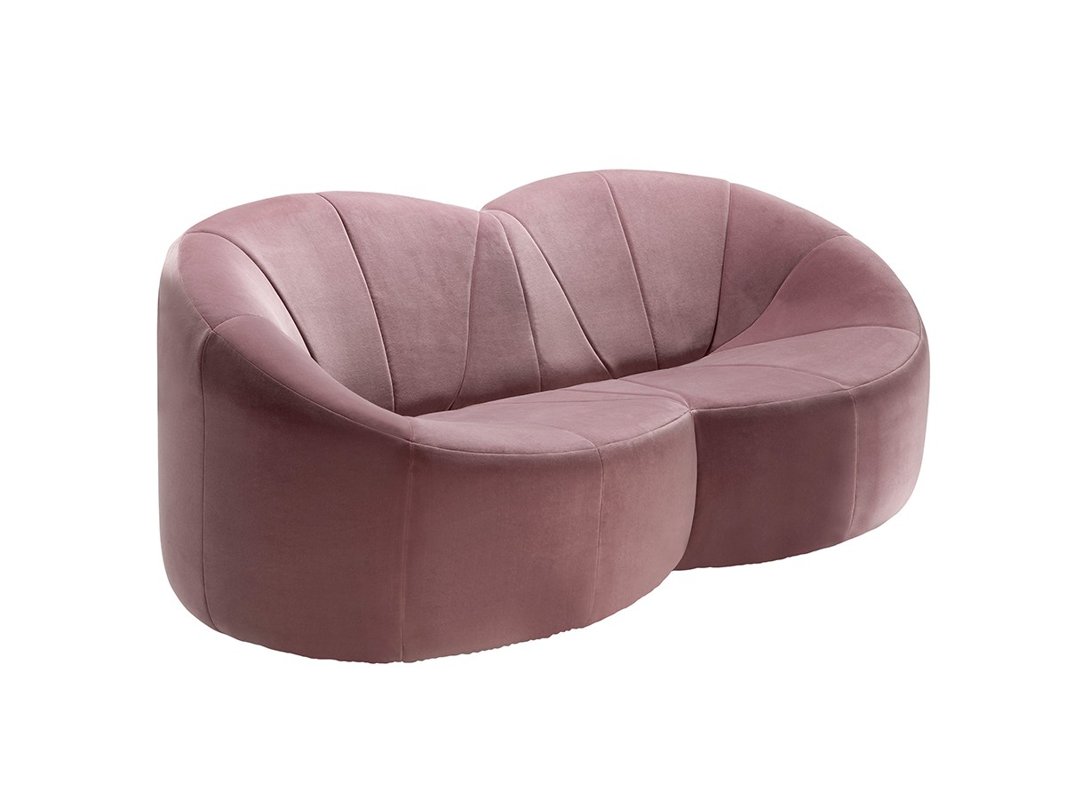 ligne roset ロゼパンプキン パープル 1人掛けソファ ligne roset ロゼ
