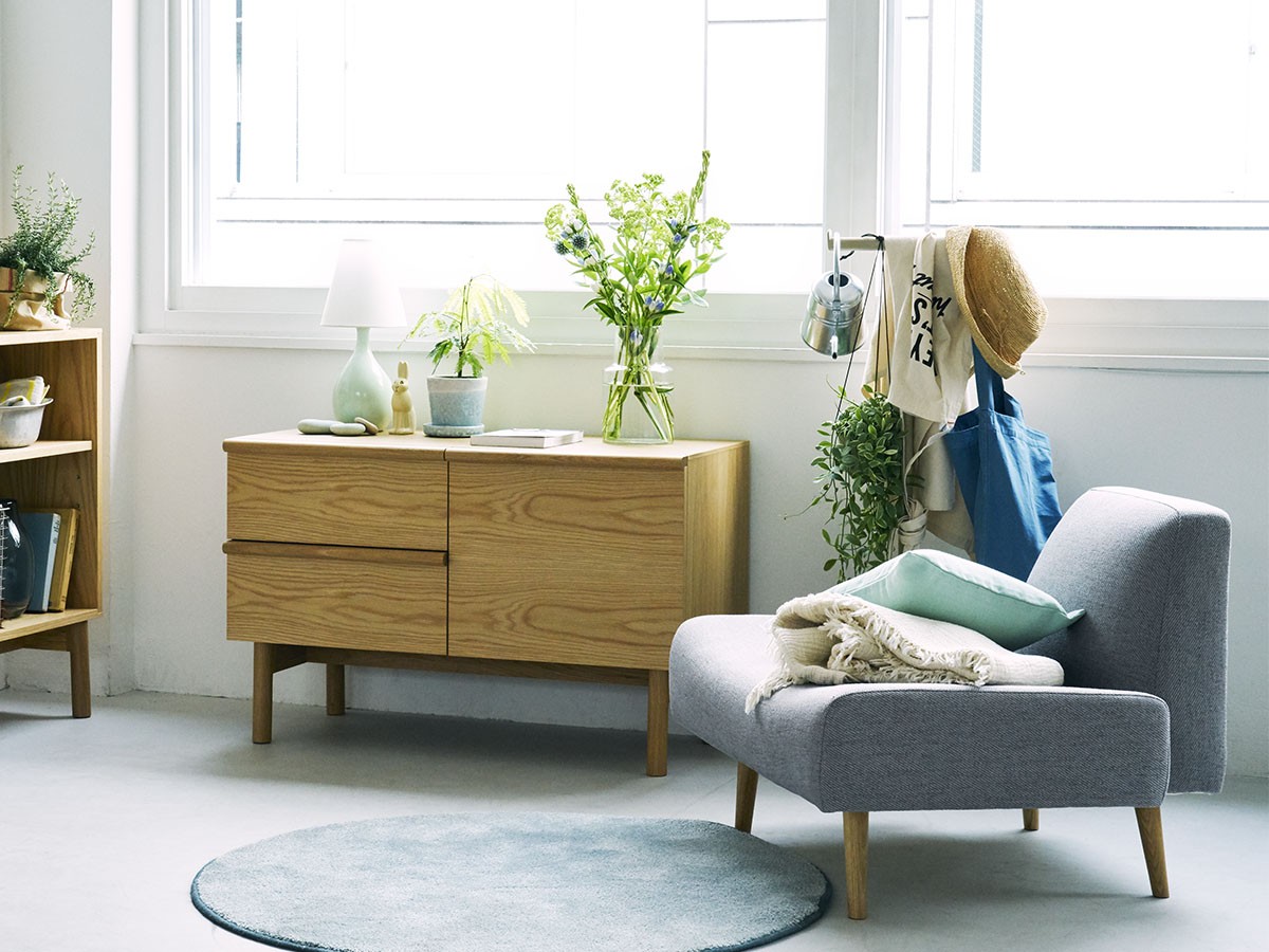 希少カラー イデー AO SOFA アーオ ソファ 1人掛け パープル系IDEE