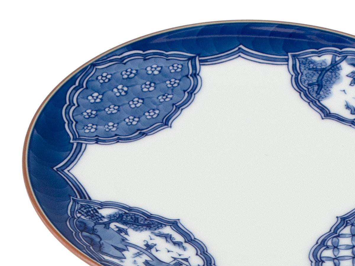 源右衛門窯 祥瑞手 皿 / げんえもんがま 祥瑞手 皿 直径16cm