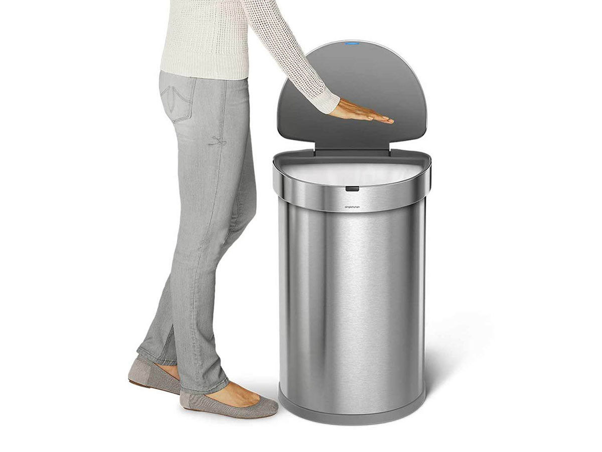 simplehuman Semi-Round Sensor Can / シンプルヒューマン セミ