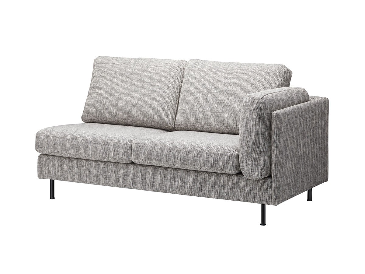 FLYMEe Noir 2P SOFA / フライミーノワール 2人掛け片肘ソファ n597