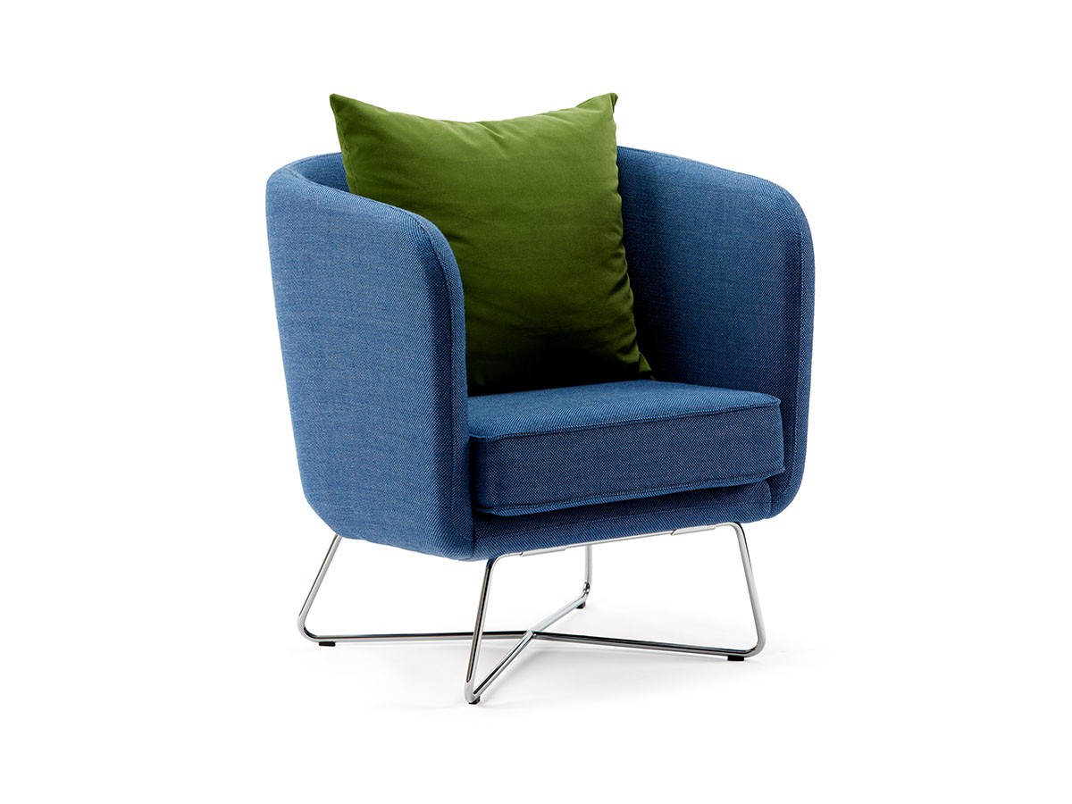 Knoll Office Rockwell Unscripted Petite Club Chair / ノルオフィス