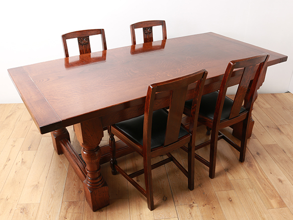 Lloyd's Antiques Reproduction Series Big Oak Dining Table / ロイズ
