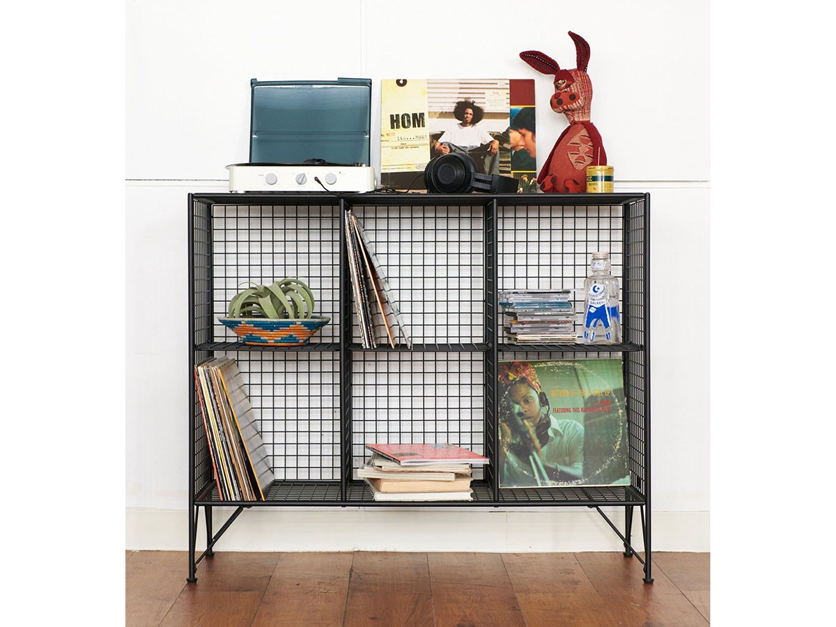 JOURNAL STANDARD FURNITURE PAXTON MESH RACK 6 GRID WIDE