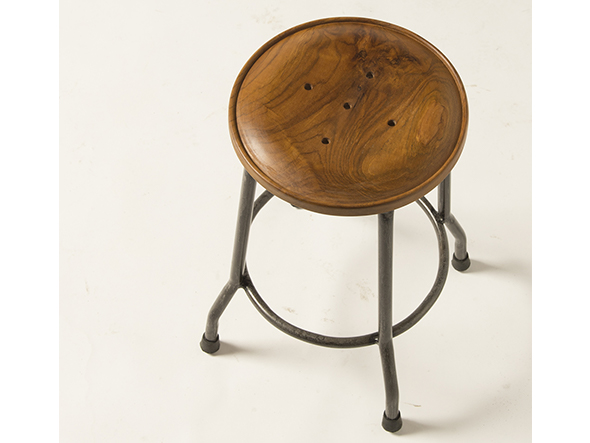 old maison Iron Stool / オールドメゾン アイアンスツール 高さ50cm