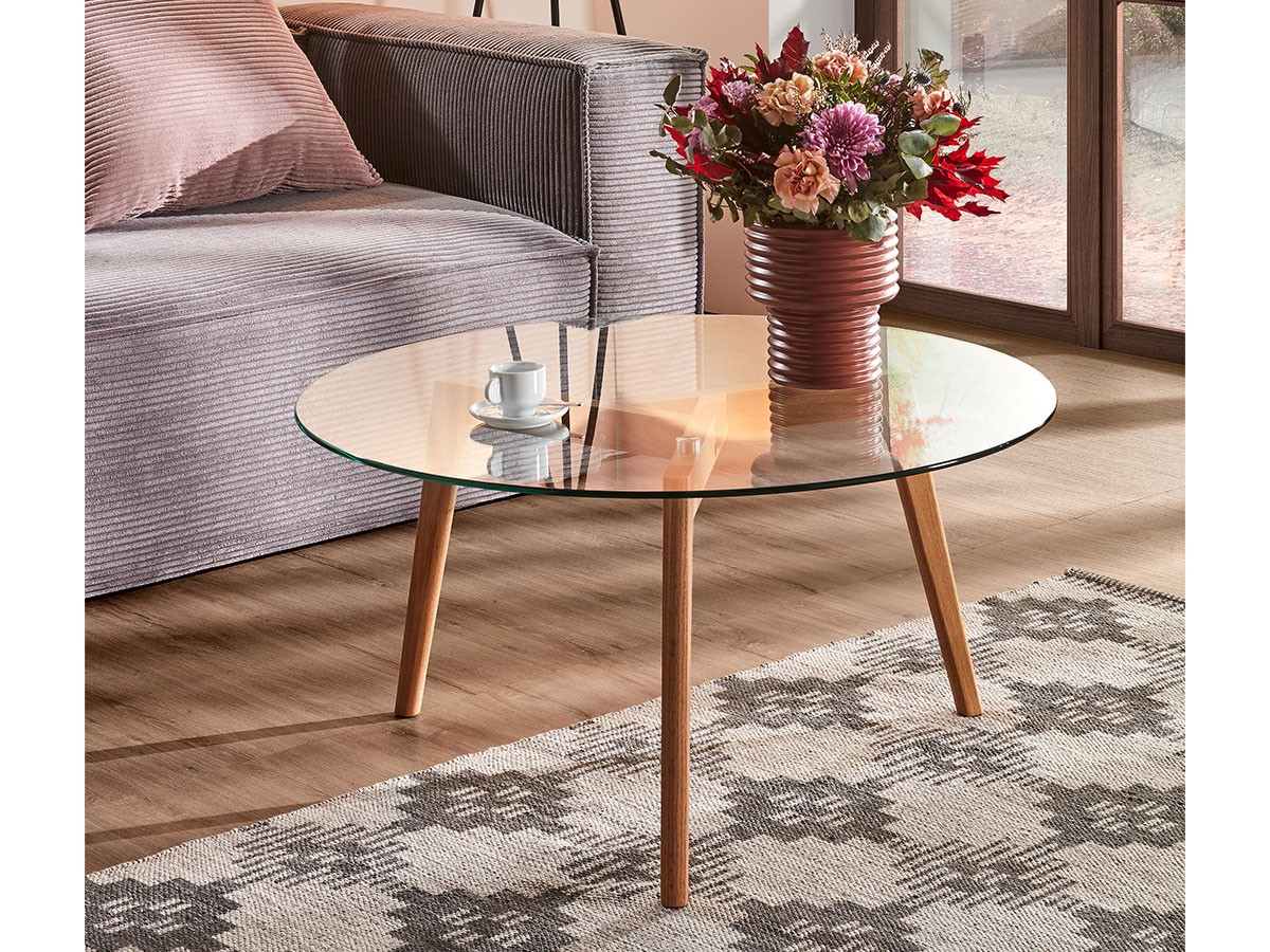 LaForma BRICK / ラ フォーマ ブリック コーヒーテーブル（ガラス天板