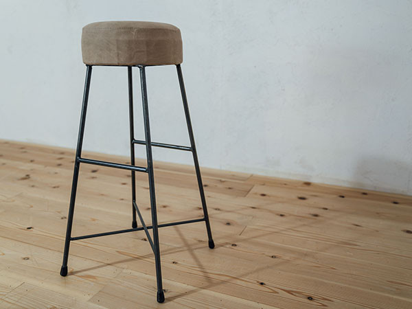 SIKAKU CANVAS STOOL high / シカク キャンバス スツール ハイ